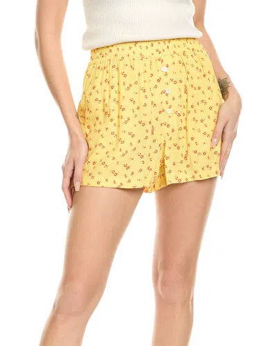 Chaser Kinney Boxer Short In Yellow