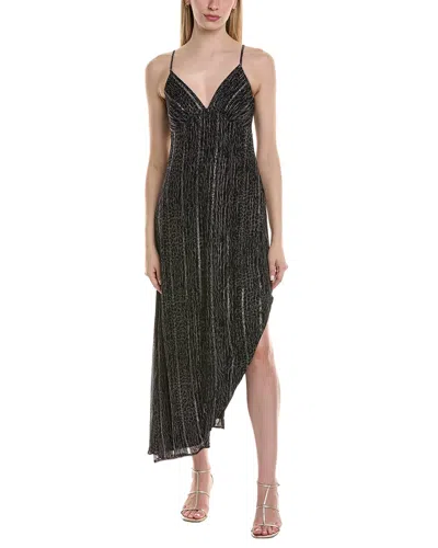 Chaser Leopard Printed Ggt Kiss Slip Dress In Black