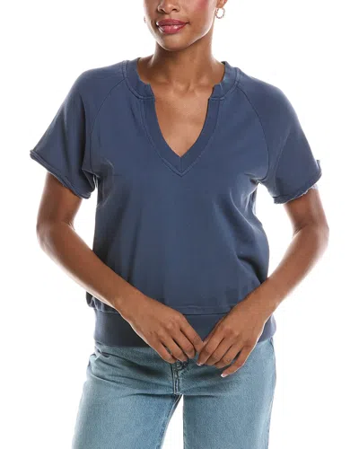 Chaser Lightweight French Terry Cheyennee Pullover In Blue