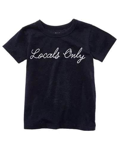 Chaser Kids' Locals Only T-shirt In Blue