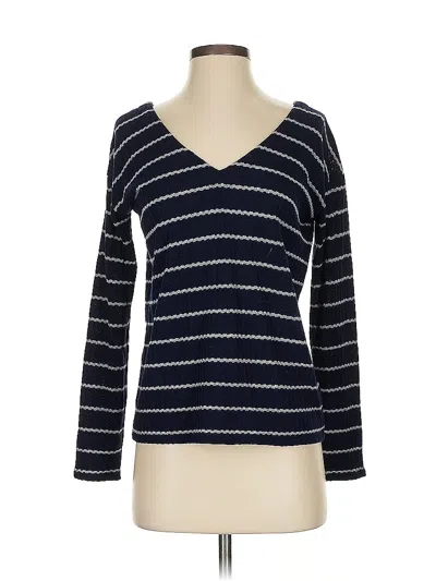 Pre-owned Chaser Long Sleeve T-shirt In Blue