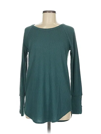 Pre-owned Chaser Long Sleeve T-shirt In Blue