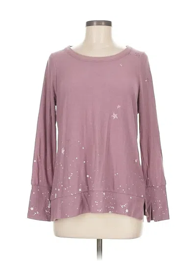 Pre-owned Chaser Long Sleeve T-shirt In Purple