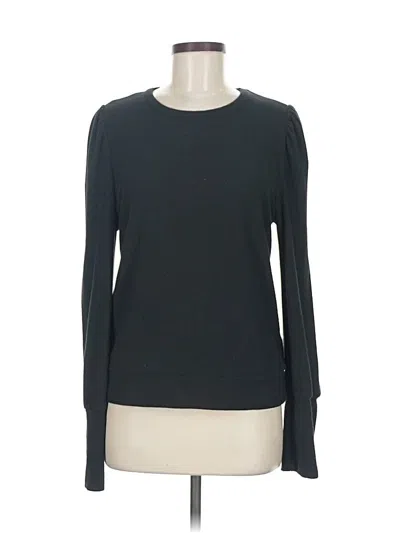 Pre-owned Chaser Long Sleeve Top Black Crew Neck Tops