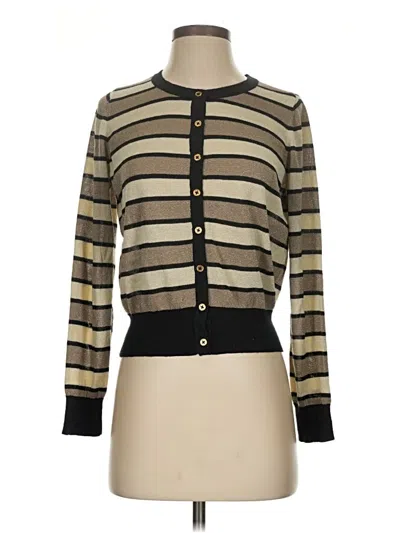 Pre-owned Chaser Long Sleeve Top Gold Mock Neckline Tops