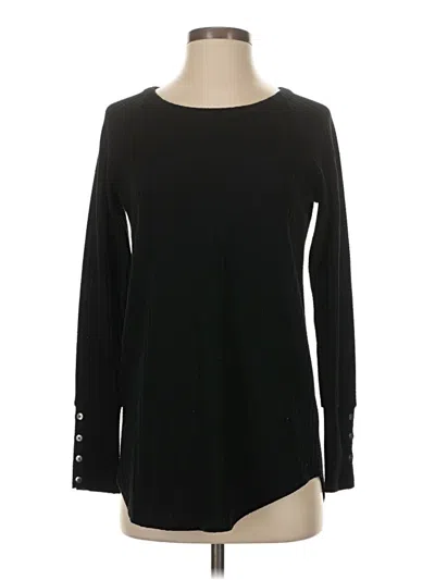 Pre-owned Chaser Long Sleeve T-shirt In Black