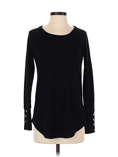 Pre-owned Chaser Long Sleeve T-shirt In Black