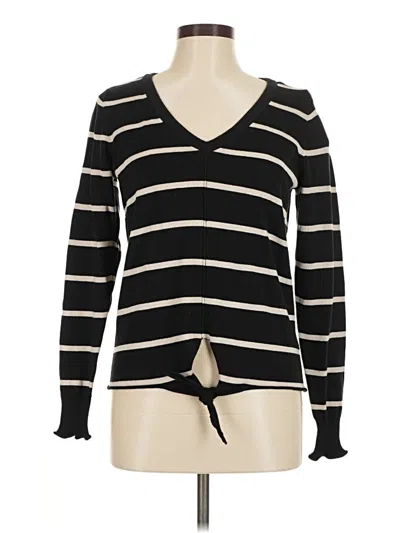 Pre-owned Chaser Long Sleeve T-shirt In Black
