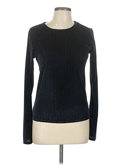 Pre-owned Chaser Long Sleeve T-shirt In Black