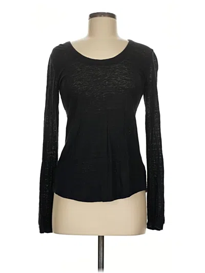 Pre-owned Chaser Long Sleeve T-shirt In Black