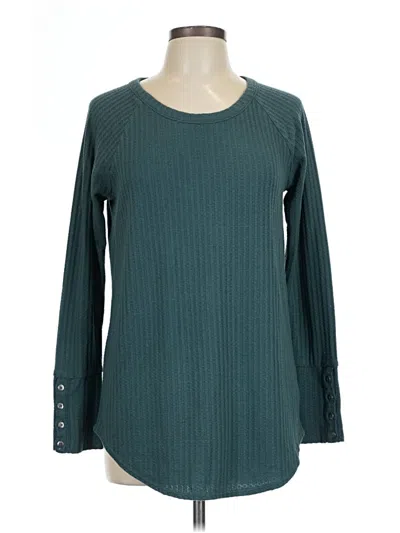 Pre-owned Chaser Long Sleeve T-shirt In Blue