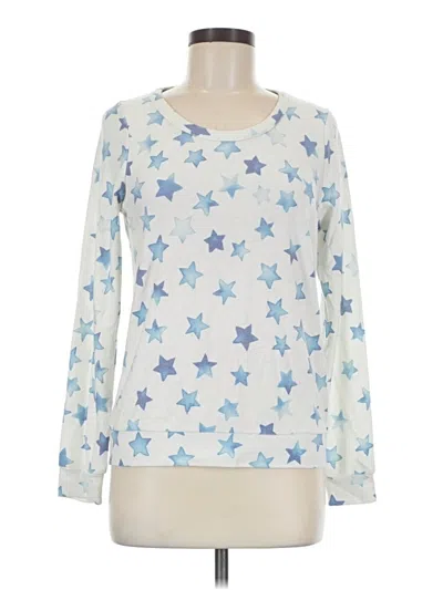 Pre-owned Chaser Long Sleeve T-shirt In Blue