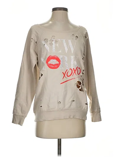 Pre-owned Chaser Long Sleeve T-shirt In Brown