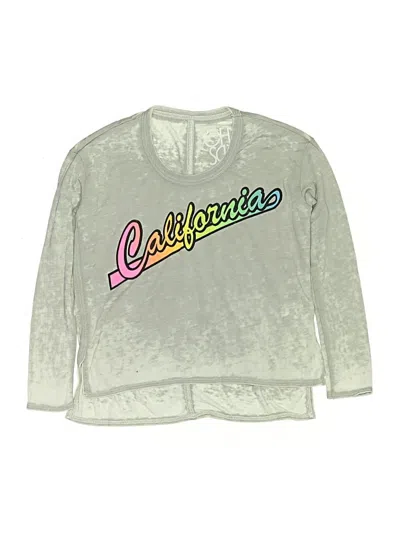 Pre-owned Chaser Kids' Long Sleeve T-shirt In Gold