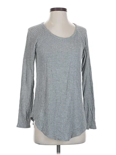 Pre-owned Chaser Long Sleeve T-shirt In Gray