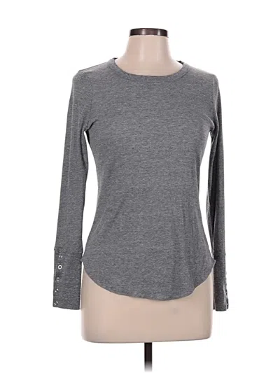 Pre-owned Chaser Long Sleeve T-shirt In Gray