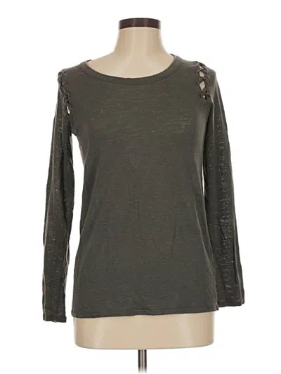 Pre-owned Chaser Long Sleeve T-shirt In Gray