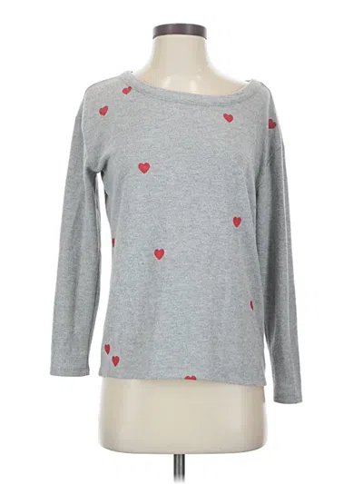 Pre-owned Chaser Long Sleeve T-shirt In Gray