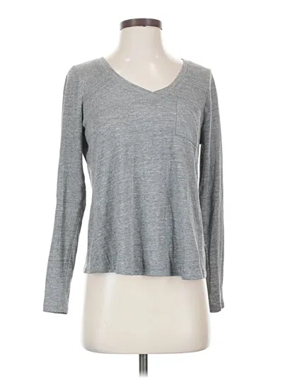 Pre-owned Chaser Long Sleeve T-shirt In Gray