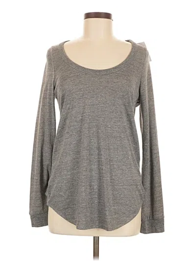 Pre-owned Chaser Long Sleeve T-shirt In Gray