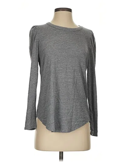 Pre-owned Chaser Long Sleeve T-shirt In Gray