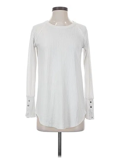 Pre-owned Chaser Long Sleeve T-shirt In Ivory