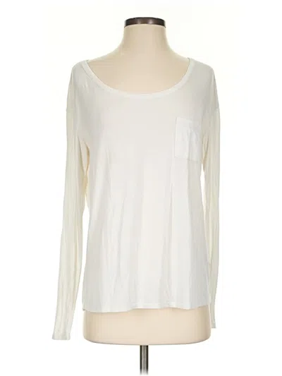 Pre-owned Chaser Long Sleeve T-shirt In Ivory