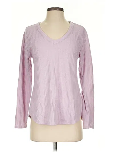 Pre-owned Chaser Long Sleeve T-shirt In Pink
