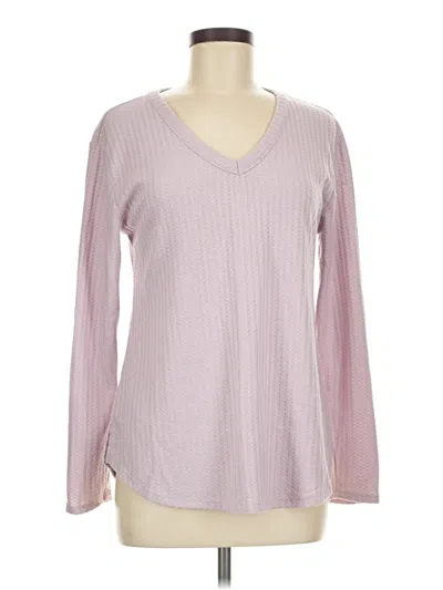 Pre-owned Chaser Long Sleeve T-shirt In Pink