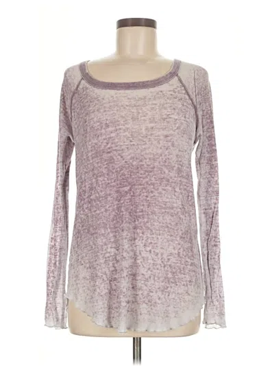 Pre-owned Chaser Long Sleeve T-shirt In Purple