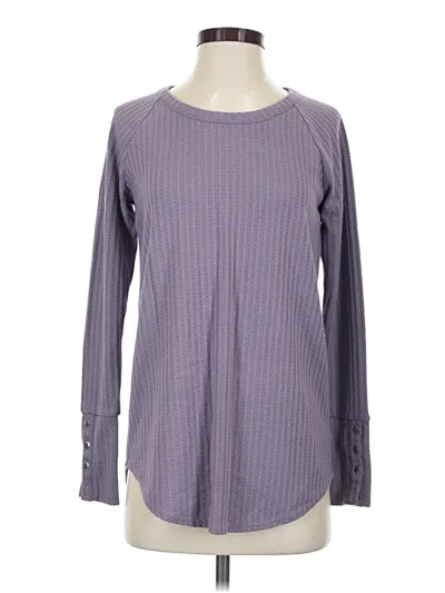 Pre-owned Chaser Long Sleeve T-shirt In Purple