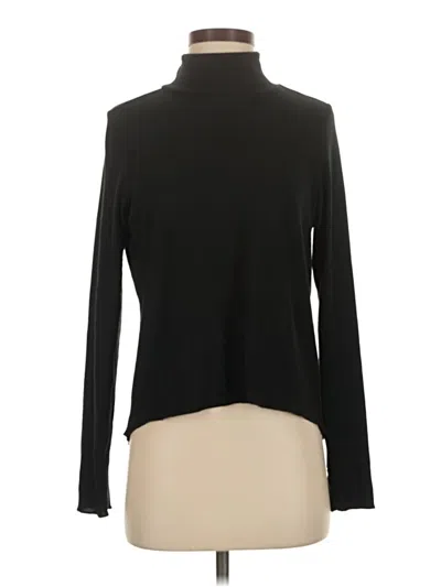 Pre-owned Chaser Long Sleeve Turtleneck In Black