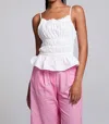 Chaser Lorenzo Tank Top White In White