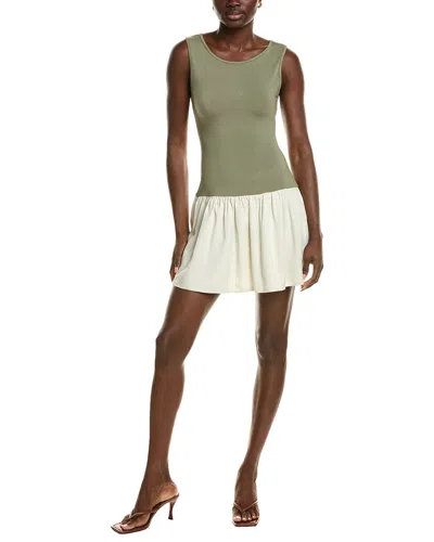 Chaser Lou Mini Dress In Green