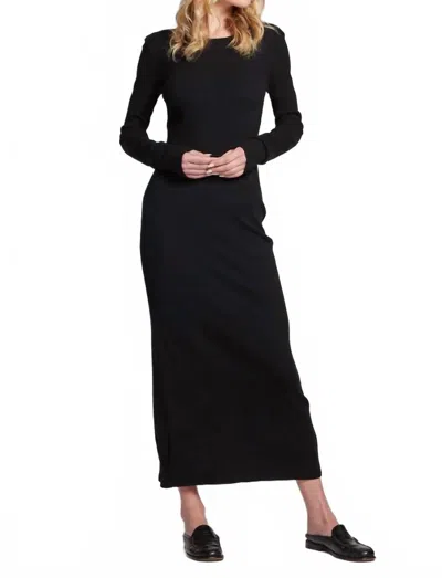 Chaser Luna Licorice Maxi Dress In Black