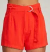 Chaser Lurex Boucle In Red In Red