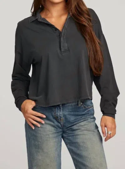 Chaser Miles Long Sleeve In Licorice In Multi