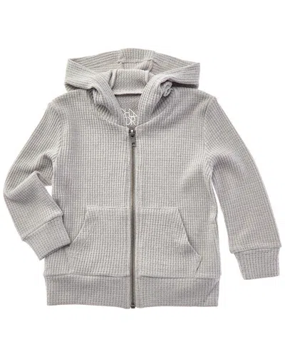 Chaser Kids' Zip-up Hoodie In Gray