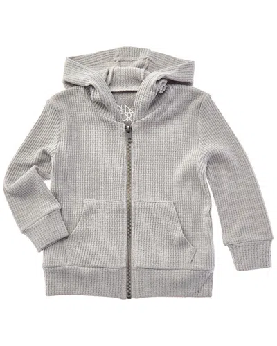 Chaser Military Thermal Hoodie In Gray