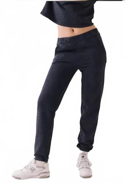 Chaser Mission Joggers In Navy In Animal Print