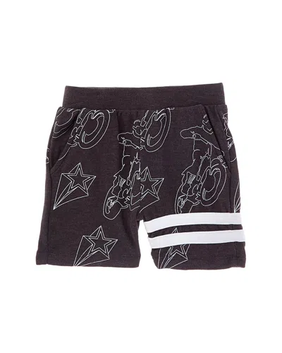 Chaser Kids' Moto Star Short In Black