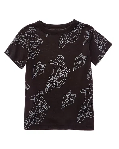 Chaser Kids' Motorcycles T-shirt In Black