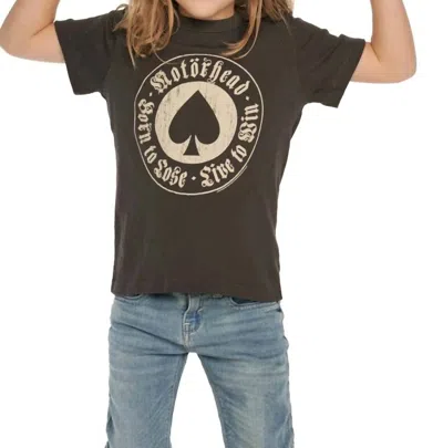 Chaser Kids' Motorhead Live To Win Tee In Black