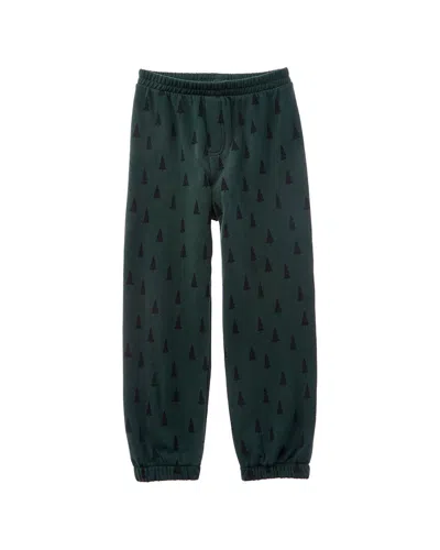 Chaser Kids' No Side Seam Jogger Pant In Green