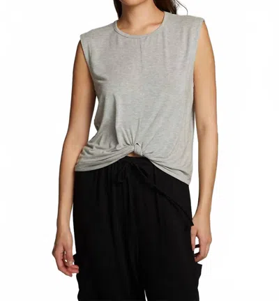 Chaser Ocean Tank Top In Heather Gray