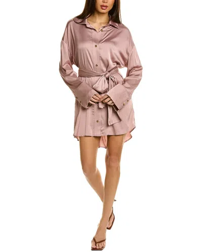 Chaser Ombre Shirtdress In Mve
