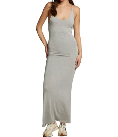 Chaser Panther Maxi Dress In Grey