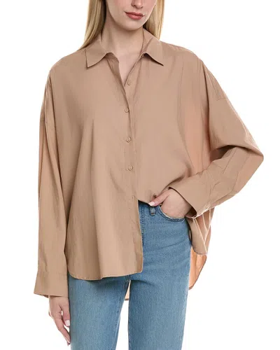 Chaser Paperweight Ezra Button-up Shirt In Brown