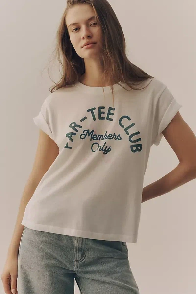 Chaser Par-tee Club Tee In White