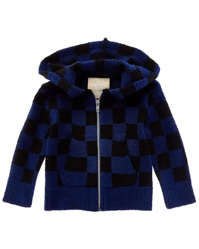 Chaser Paxton Zip Up Hoodie In Blue